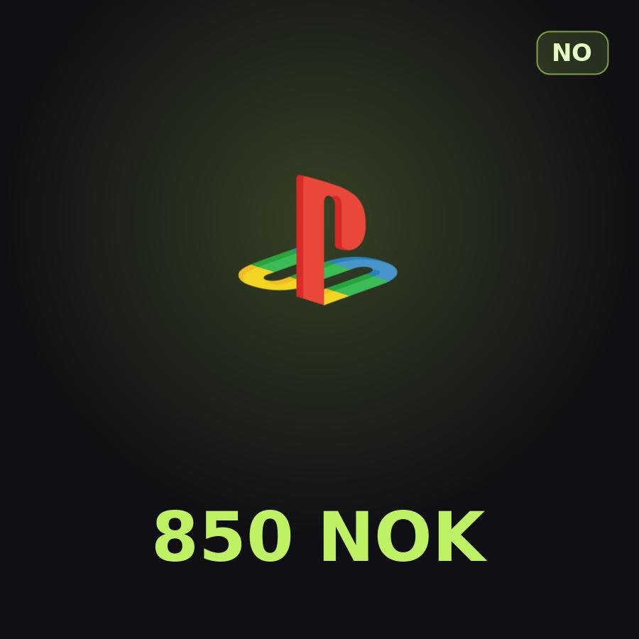 Подарочная карта PSN 850 NOK (Норвегия)
