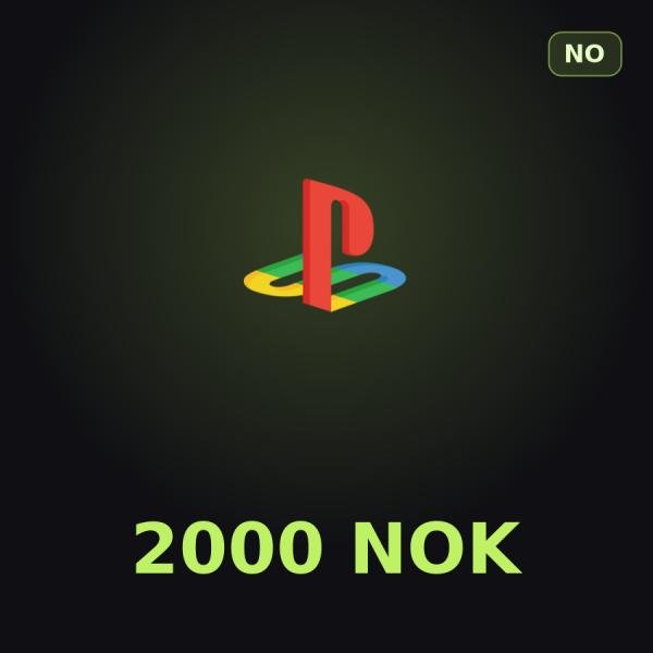 Подарочная карта PSN 2000 NOK (Норвегия)