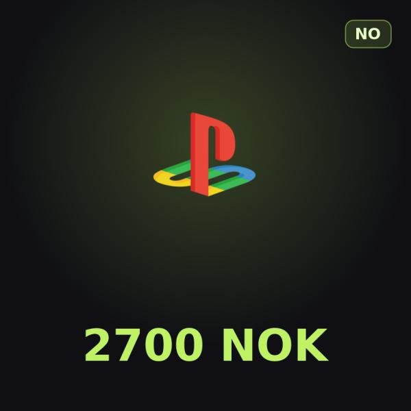 Подарочная карта PSN 2700 NOK (Норвегия)