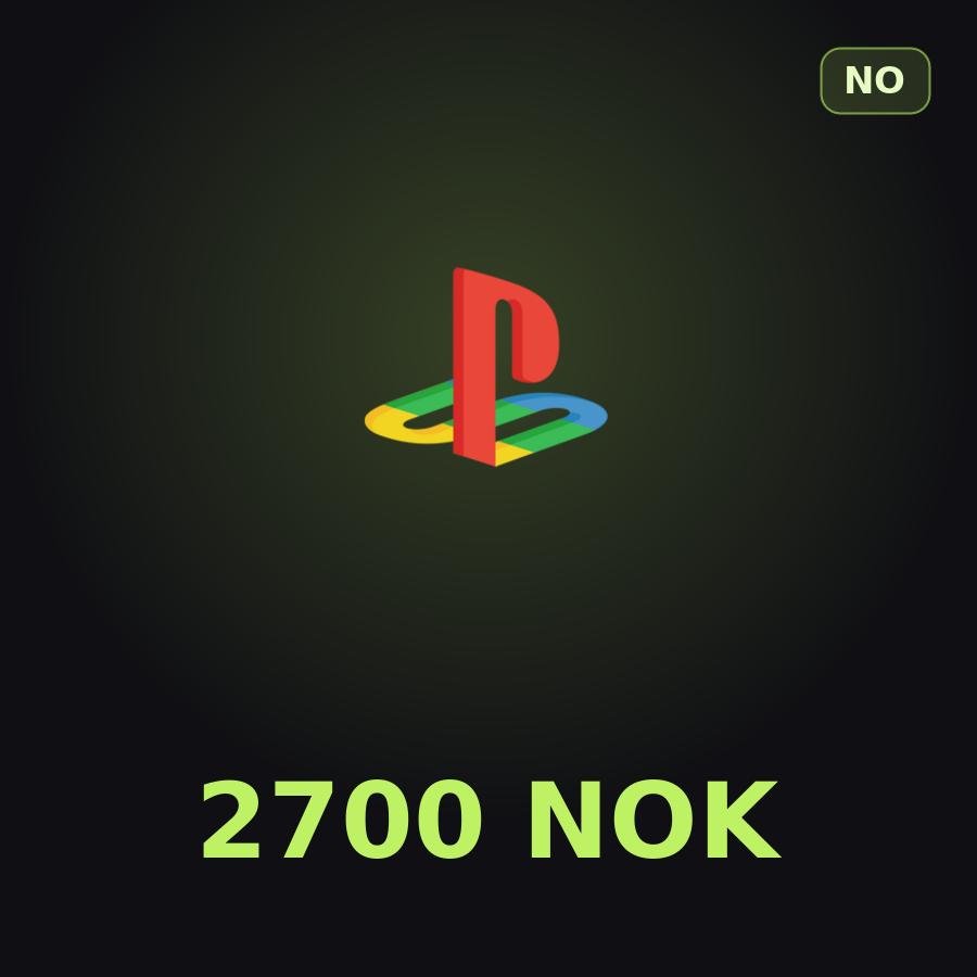 Подарочная карта PSN 2700 NOK (Норвегия)