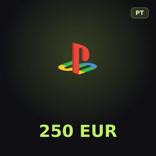 Подарочная карта PSN 250 EUR (Португалия)