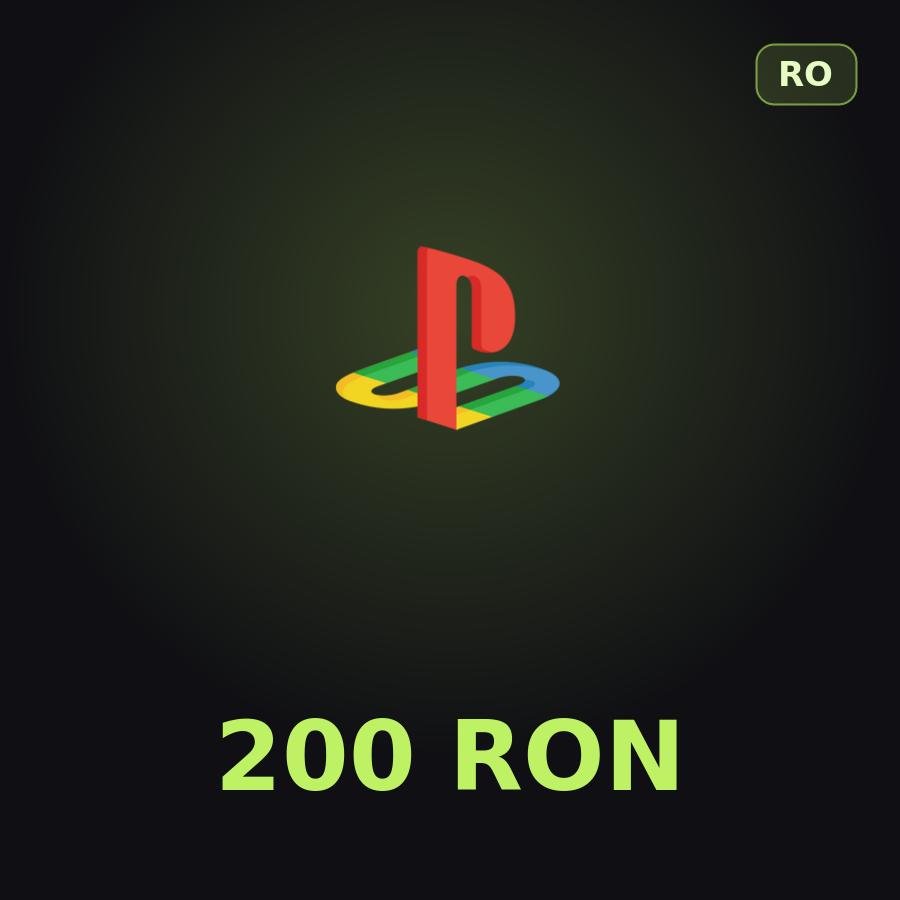 Подарочная карта PSN 200 RON (Румыния)