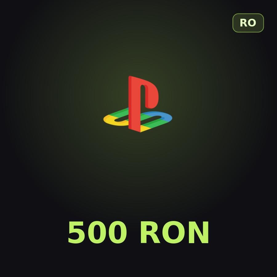 Подарочная карта PSN 500 RON (Румыния)