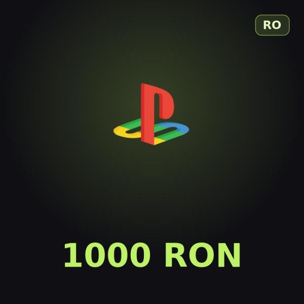 Подарочная карта PSN 1000 RON (Румыния)