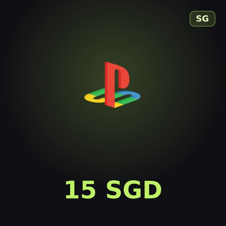 Подарочная карта PSN 15 SGD (Сингапур)