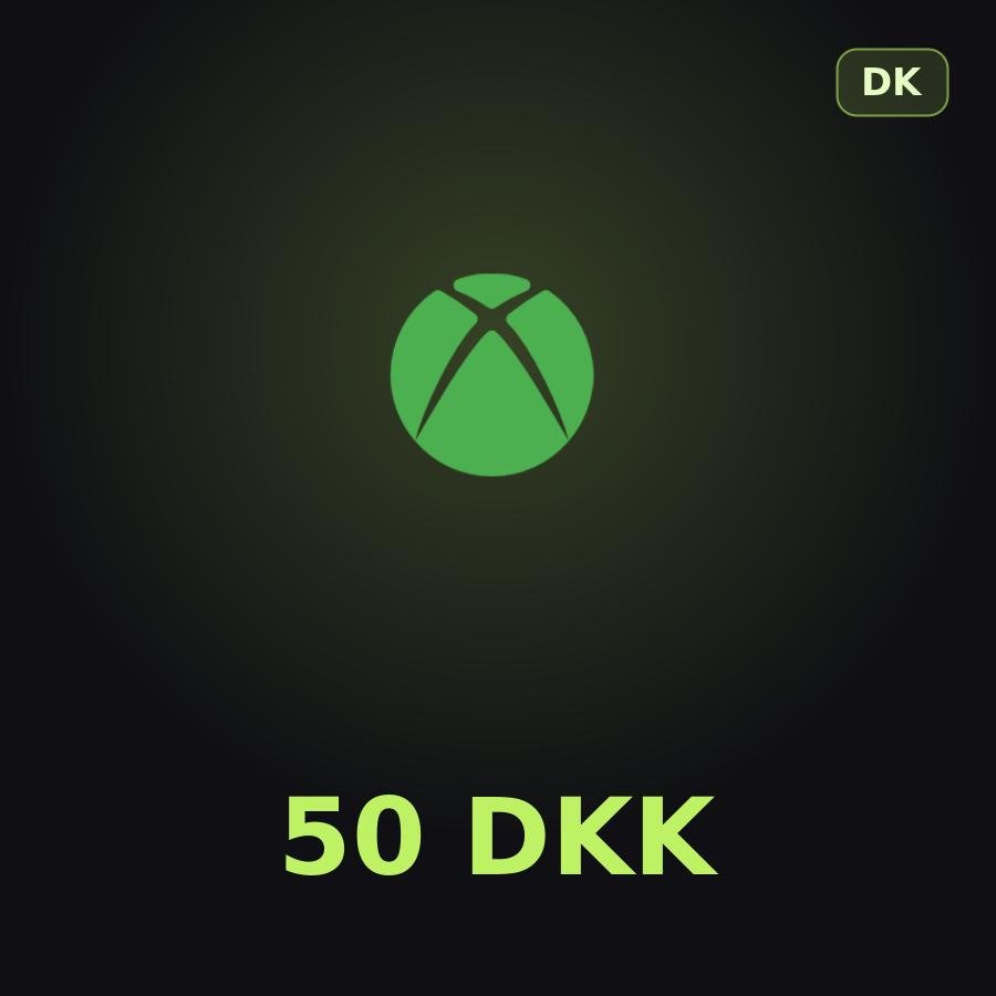Купить подарочную карту Xbox 50 DKK для аккаунта в регионе Дания