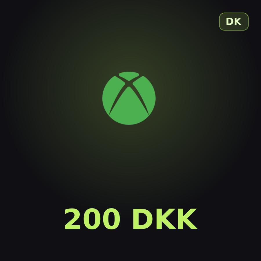 Купить подарочную карту Xbox 200 DKK для аккаунта в регионе Дания