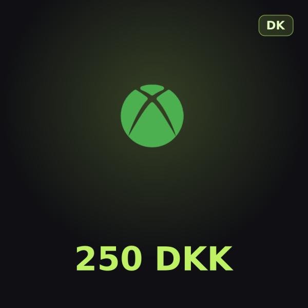 Купить подарочную карту Xbox 250 DKK для аккаунта в регионе Дания