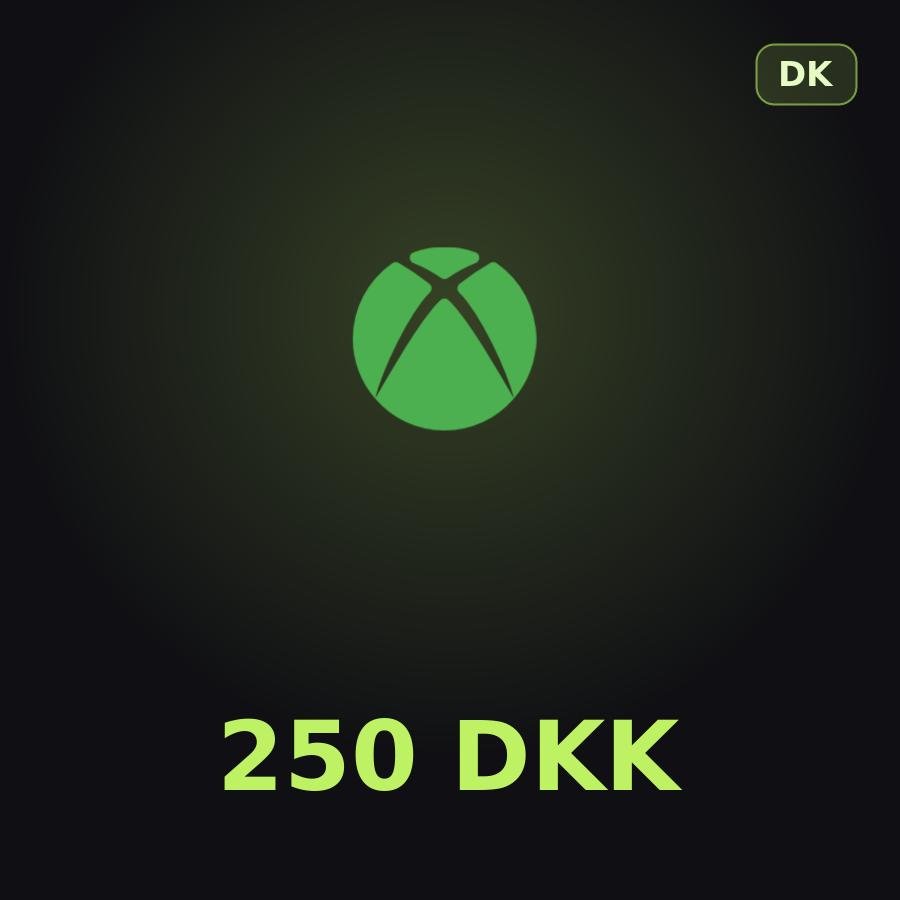 Купить подарочную карту Xbox 250 DKK для аккаунта в регионе Дания