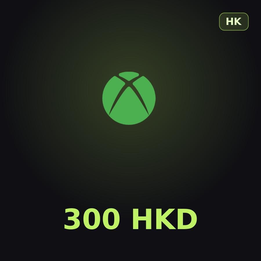 Купить подарочную карту Xbox 300 HKD для аккаунта в регионе Гонконг