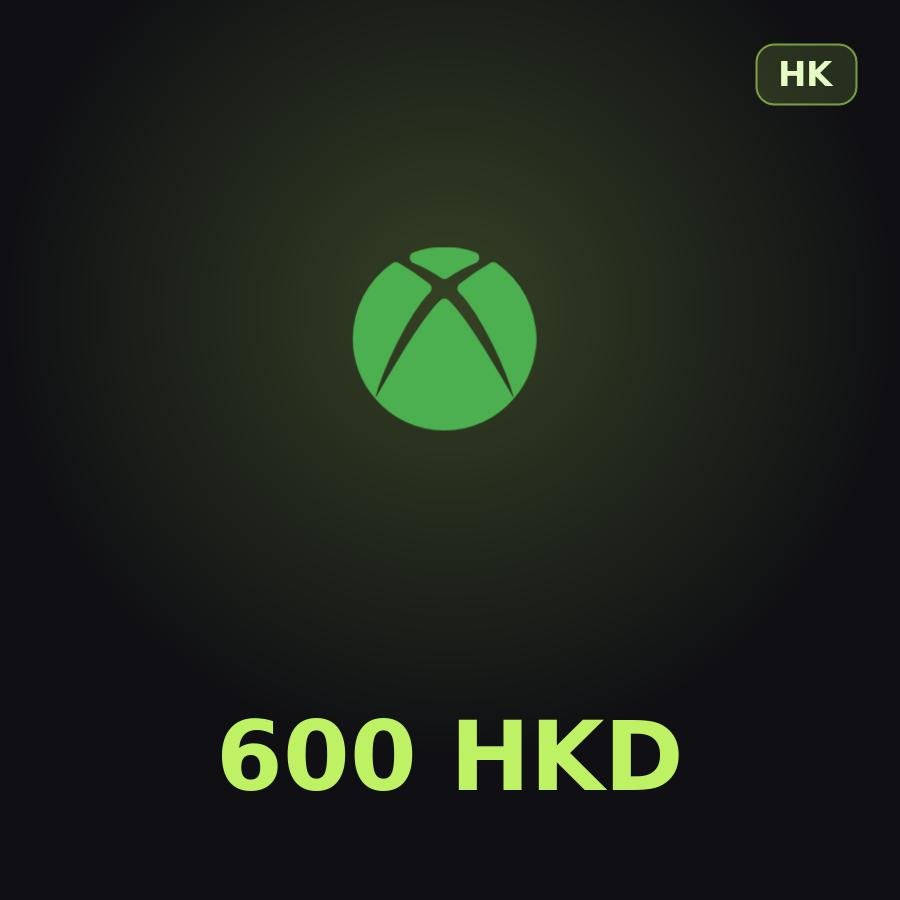 Купить подарочную карту Xbox 600 HKD для аккаунта в регионе Гонконг