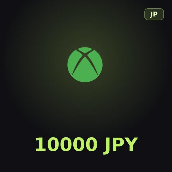 Купить подарочную карту Xbox 10000 JPY для аккаунта в регионе Япония