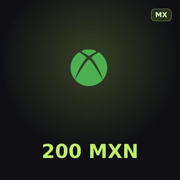 Купить подарочную карту Xbox 200 MXN для аккаунта в регионе Мексика