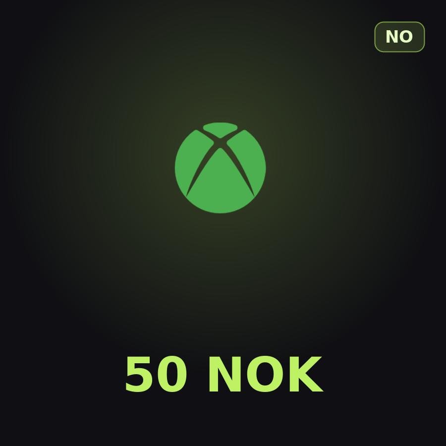 Купить подарочную карту Xbox 50 NOK для аккаунта в регионе Норвегия