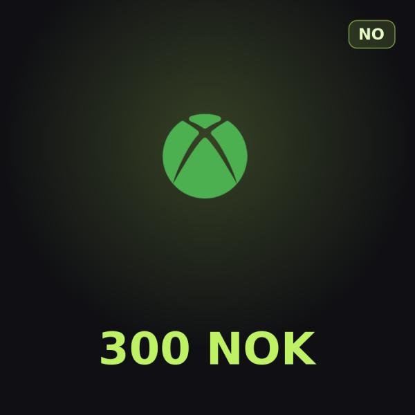 Купить подарочную карту Xbox 300 NOK для аккаунта в регионе Норвегия