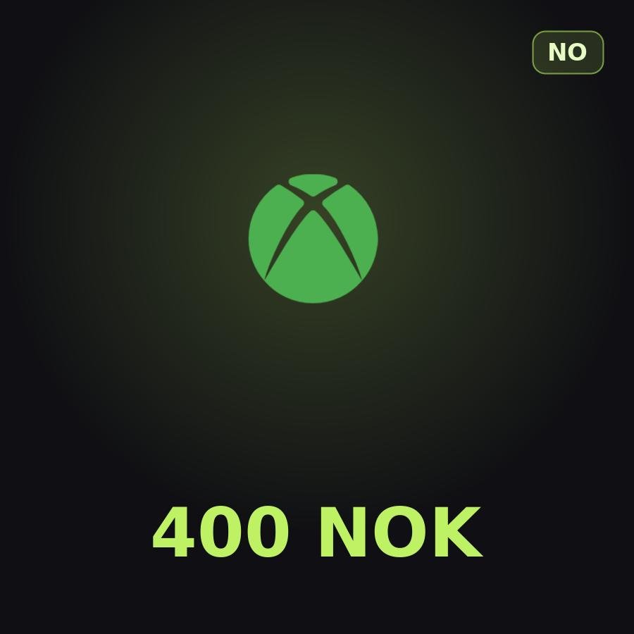 Купить подарочную карту Xbox 400 NOK для аккаунта в регионе Норвегия