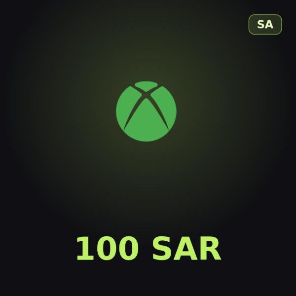 Купить подарочную карту Xbox 100 SAR для аккаунта в регионе Саудовская Аравия