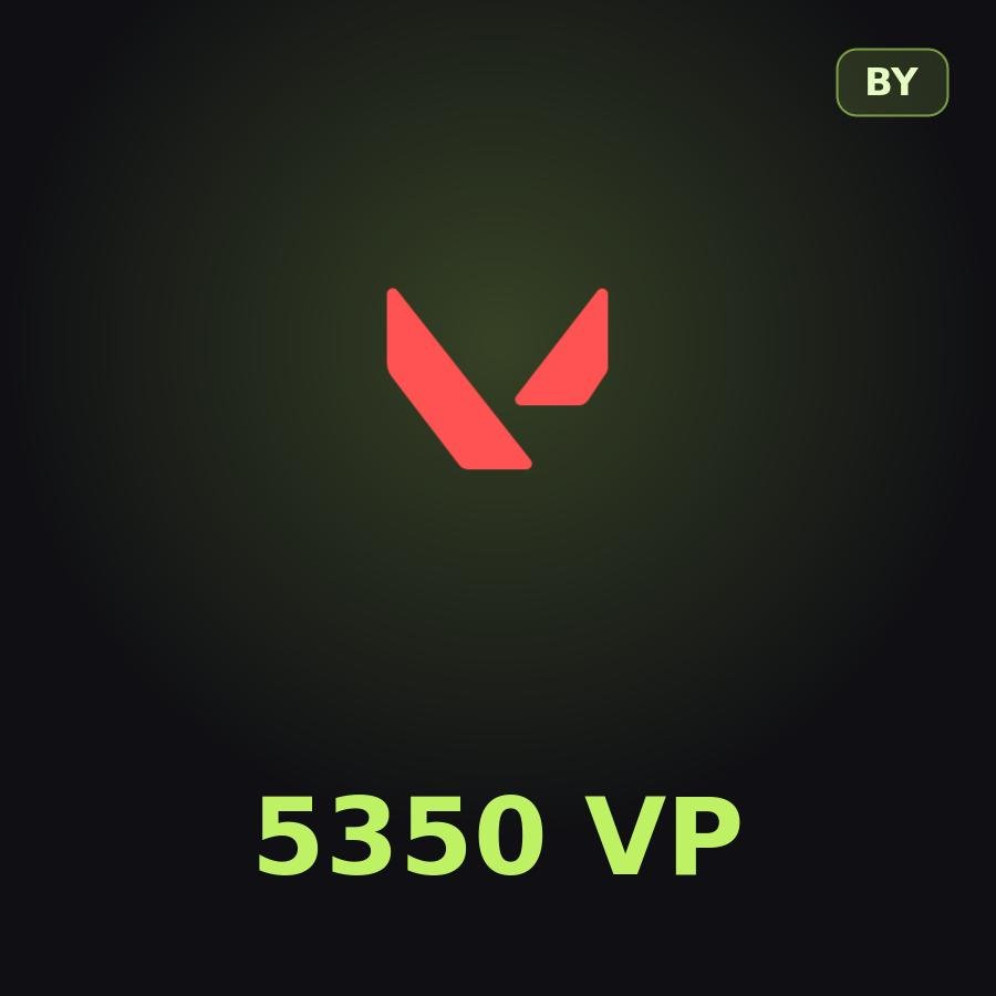 Подарочная карта Valorant 5350 VP (Беларусь)