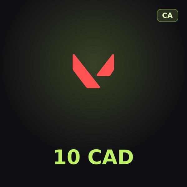Подарочная карта Valorant 10 CAD (Канада)