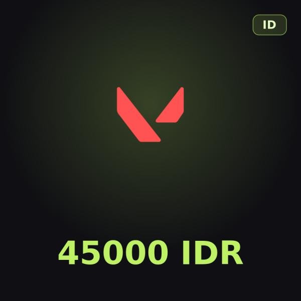 Подарочная карта Valorant 45000 IDR (Индонезия)