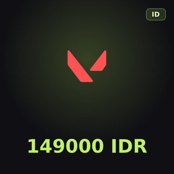 Подарочная карта Valorant 149000 IDR (Индонезия)