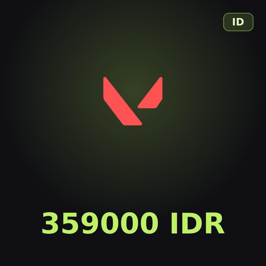 Подарочная карта Valorant 359000 IDR (Индонезия)