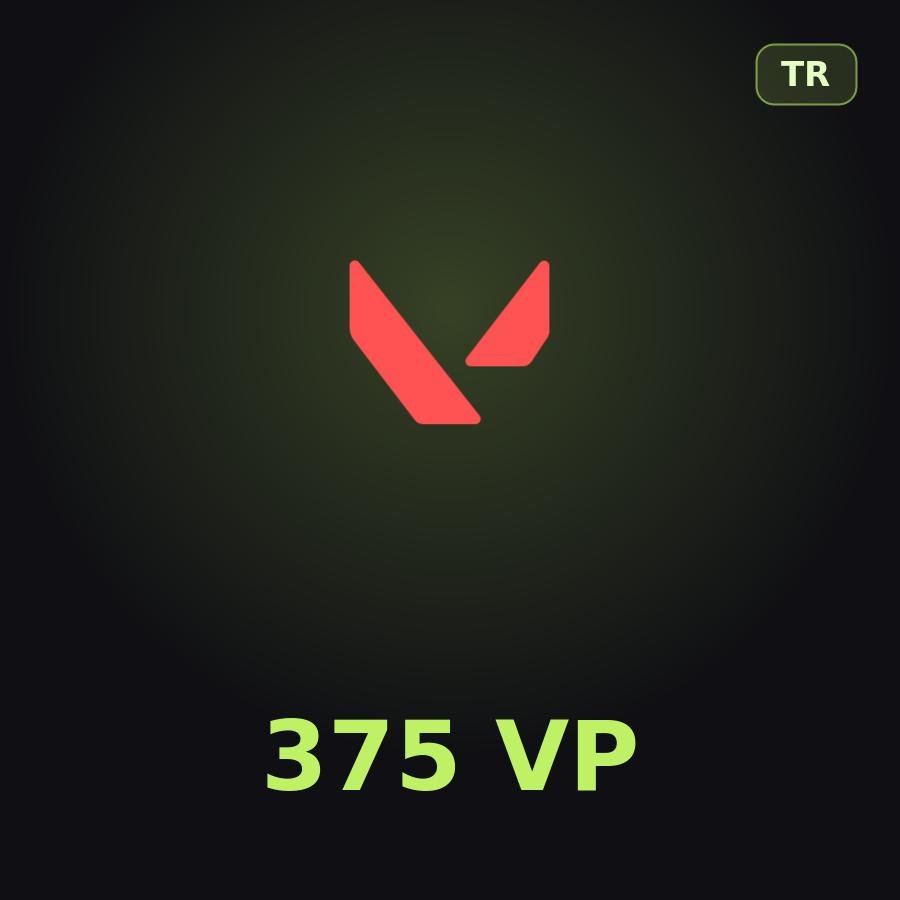 Подарочная карта Valorant 375 VP (Турция)
