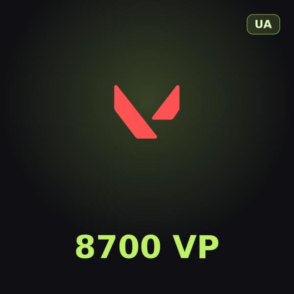 Подарочная карта Valorant 8700 VP (Украина)