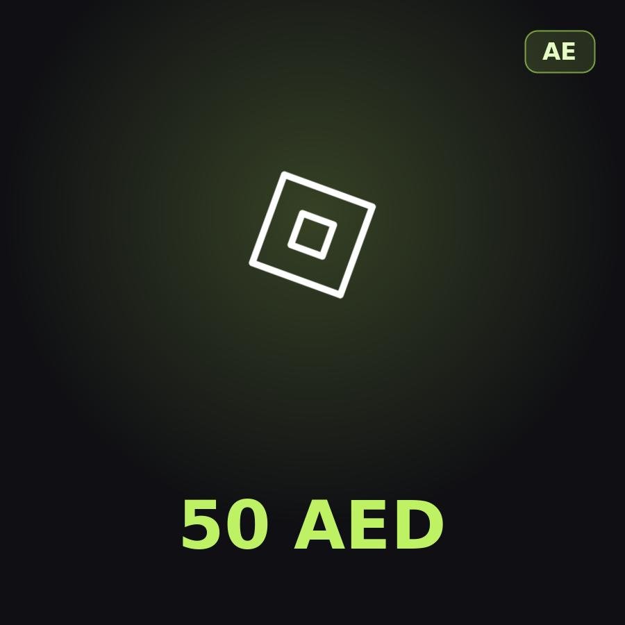 Подарочная карта Roblox 50 AED (ОАЭ)