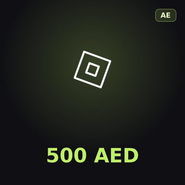 Подарочная карта Roblox 500 AED (ОАЭ)