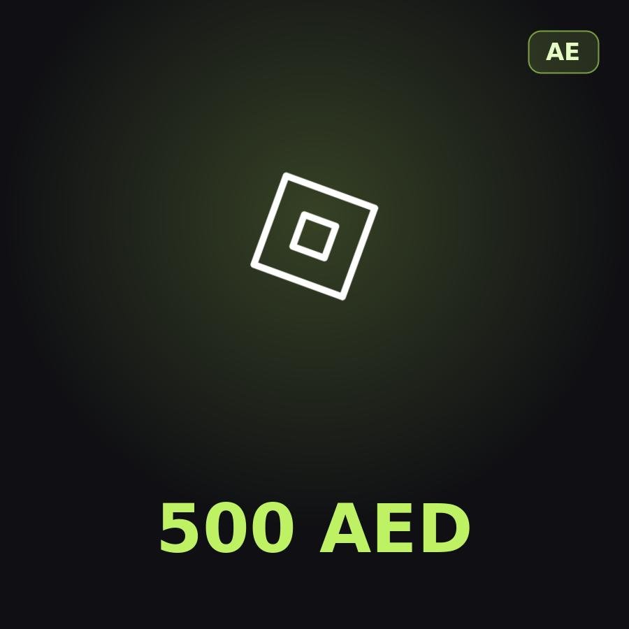 Подарочная карта Roblox 500 AED (ОАЭ)