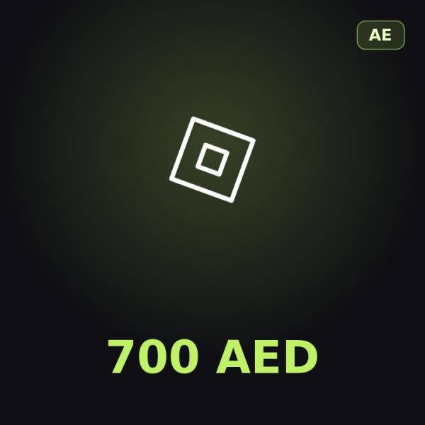 Подарочная карта Roblox 700 AED (ОАЭ)