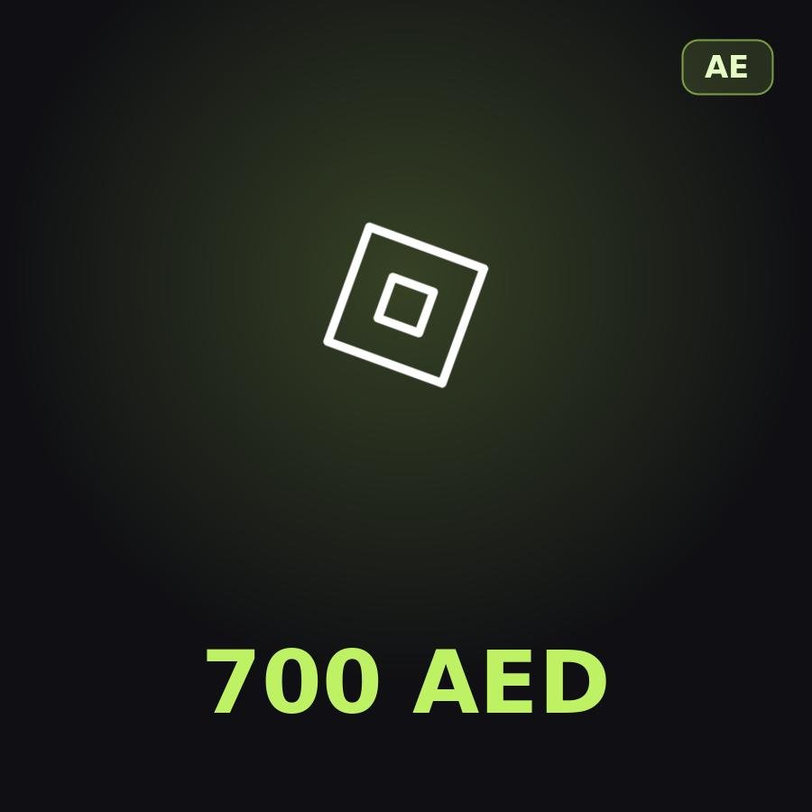 Подарочная карта Roblox 700 AED (ОАЭ)