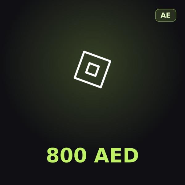 Подарочная карта Roblox 800 AED (ОАЭ)