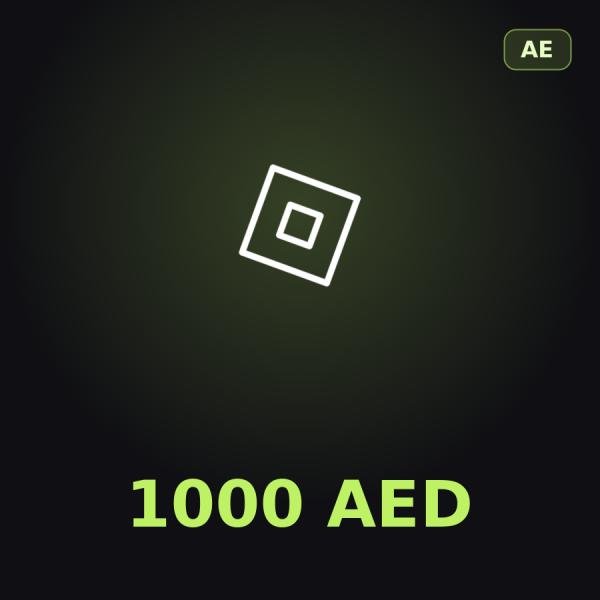 Подарочная карта Roblox 1000 AED (ОАЭ)