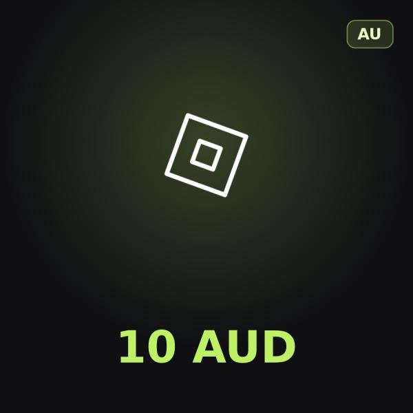 Подарочная карта Roblox 10 AUD (Австралия)