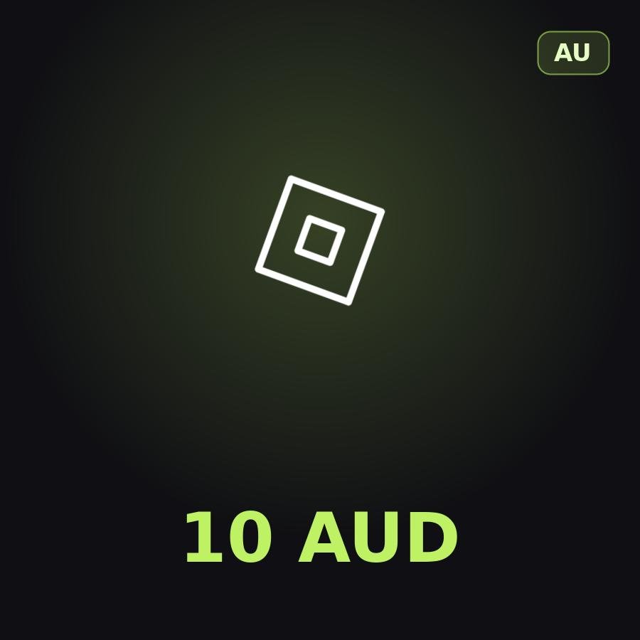 Подарочная карта Roblox 10 AUD (Австралия)