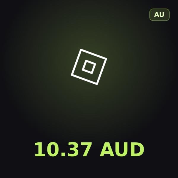 Подарочная карта Roblox 10.37 AUD (Австралия)