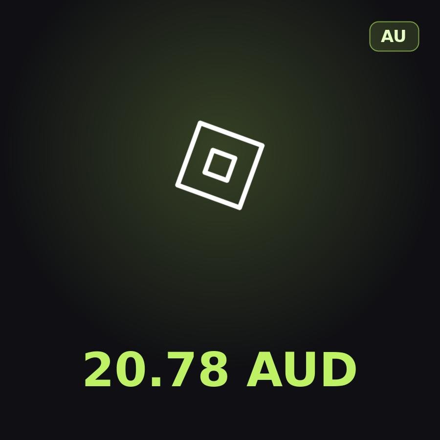 Подарочная карта Roblox 20.78 AUD (Австралия)