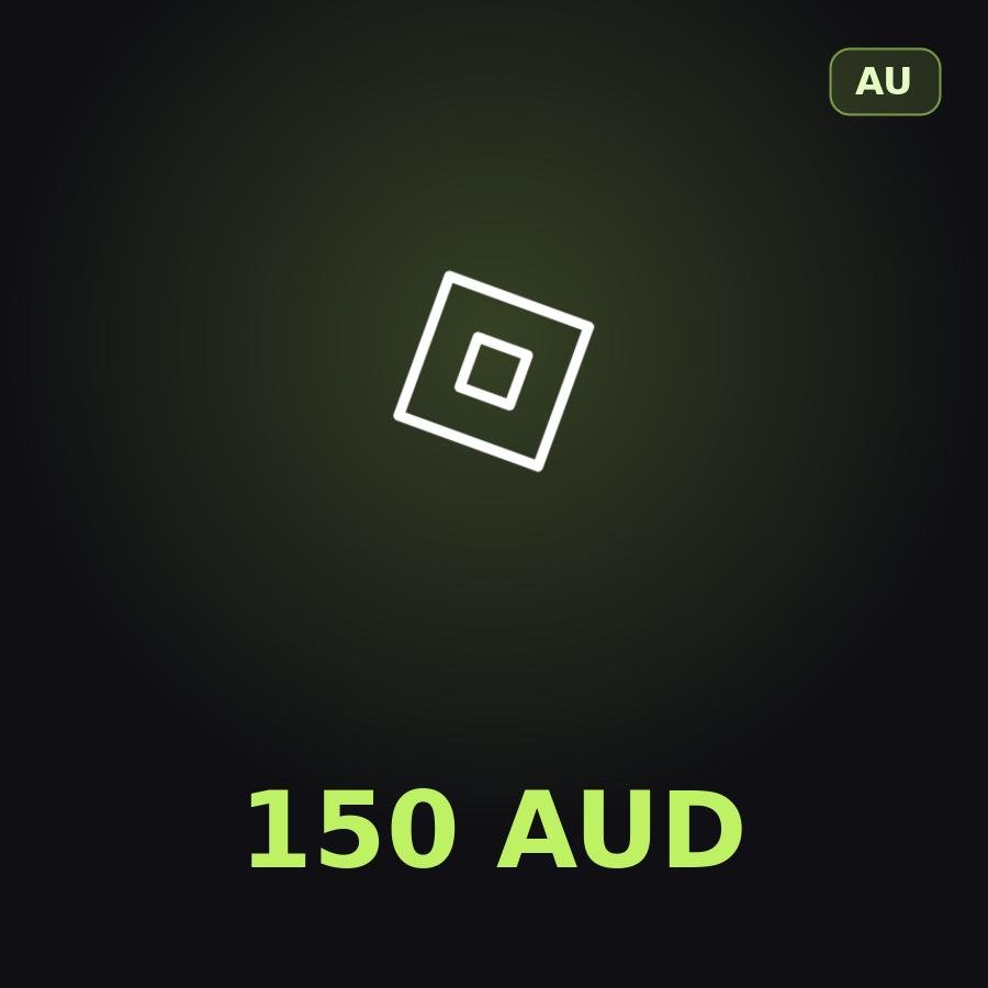 Подарочная карта Roblox 150 AUD (Австралия)