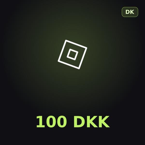 Подарочная карта Roblox 100 DKK (Дания)