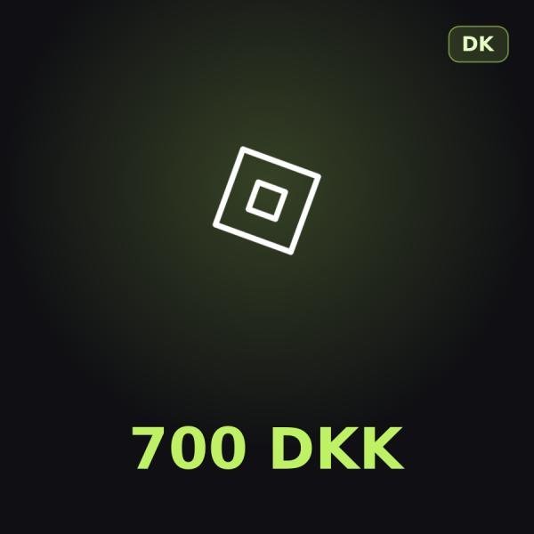Подарочная карта Roblox 700 DKK (Дания)