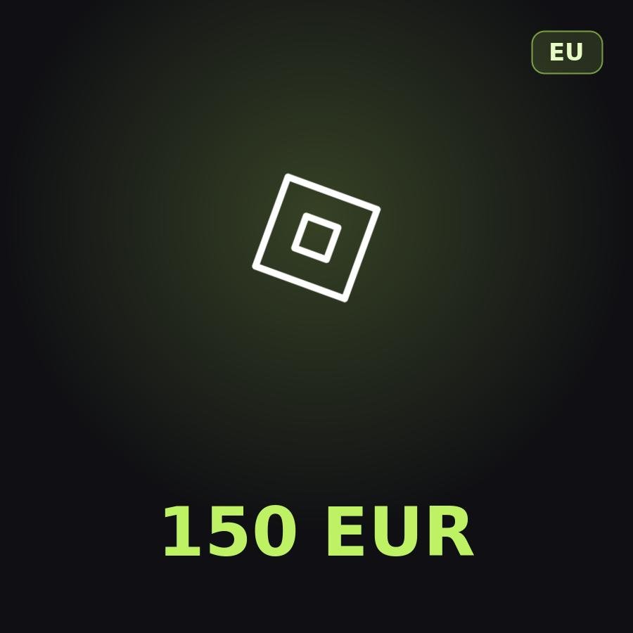 Подарочная карта Roblox 150 EUR (Европа)