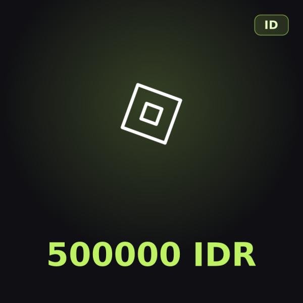 Подарочная карта Roblox 500000 IDR (Индонезия)