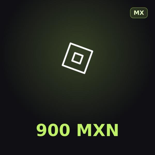 Подарочная карта Roblox 900 MXN (Мексика)