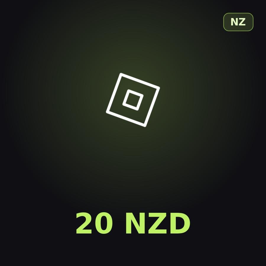 Подарочная карта Roblox 20 NZD (Новая Зеландия)