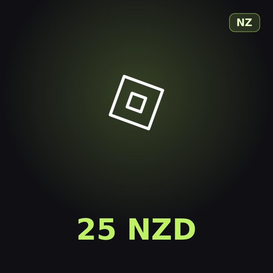 Подарочная карта Roblox 25 NZD (Новая Зеландия)
