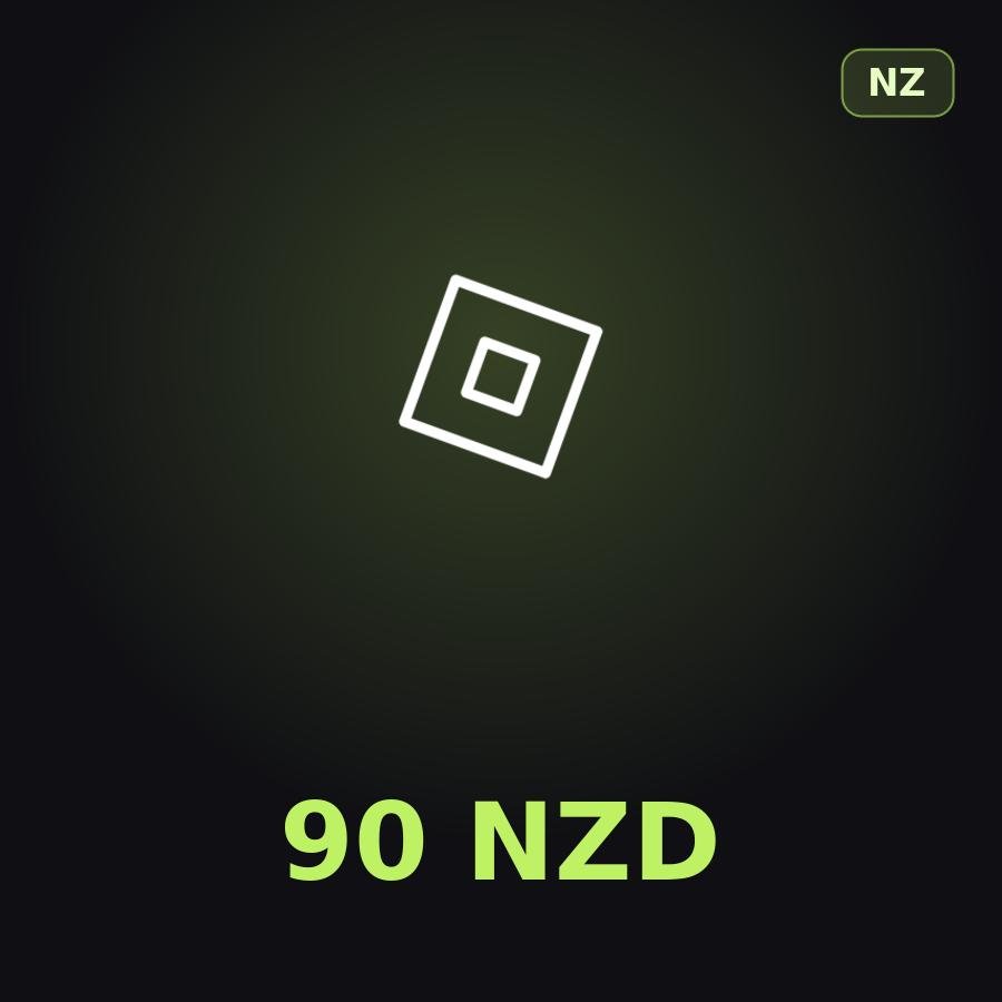 Подарочная карта Roblox 90 NZD (Новая Зеландия)