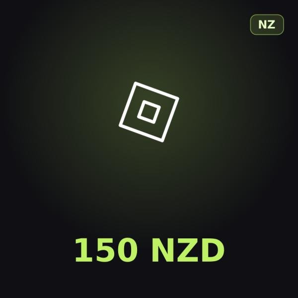 Подарочная карта Roblox 150 NZD (Новая Зеландия)