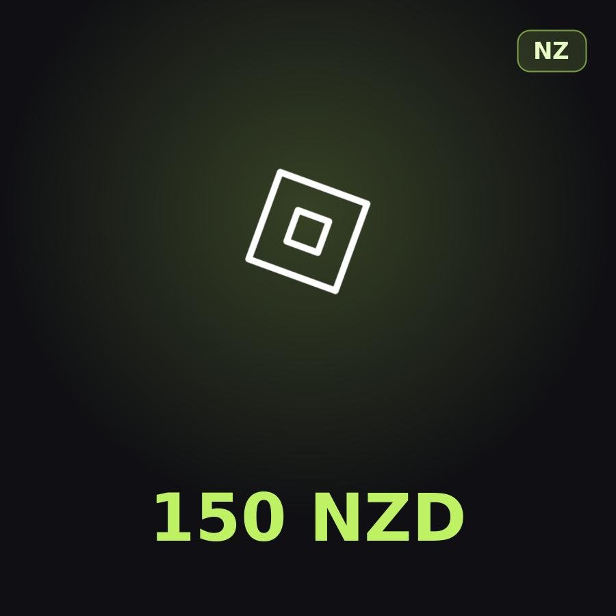Подарочная карта Roblox 150 NZD (Новая Зеландия)